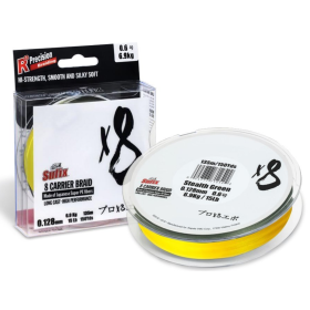 SUFIX X8 BRAID HOT YELLOW 150-300M