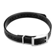 3/4" Square Buckle Collar Strap (Black)