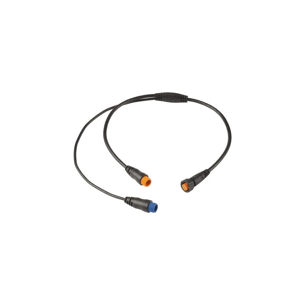 Y-cable (12pin transducer + 8-pin transducer to 12 pin Sounder)