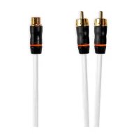 Fusion® Performance RCA Cables, Female to Dual Male, 0.9 ft RCA Splitter Cable