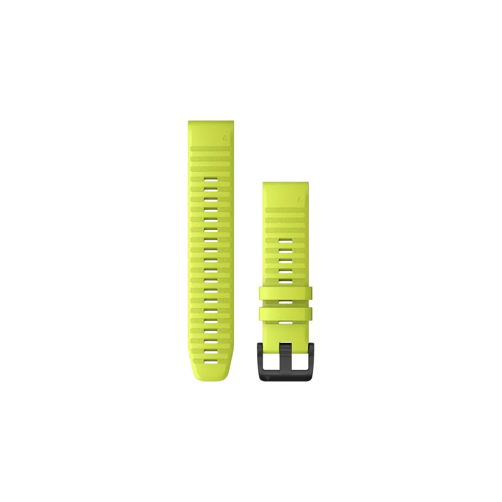 QUICKFIT 22 WATCH BANDS, AMP YELLOW SILICONE