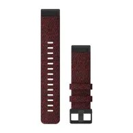 QuickFit® 22 Watch Bands, Heathered red nylon