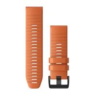 QuickFit® 26 Watch Bands, Ember orange silicone