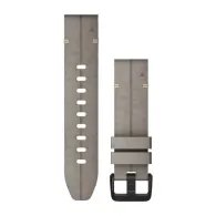 QUICKFIT 20 WATCH BANDS, SHALE GREY SUEDE LEATHER