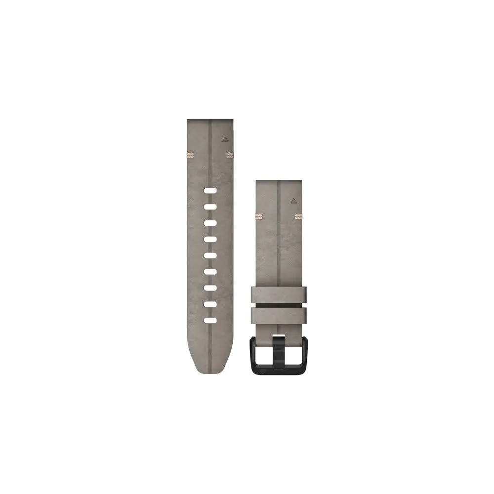 QUICKFIT 20 WATCH BANDS, SHALE GREY SUEDE LEATHER