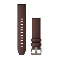 QUICKFIT 22 WATCH BANDS, OXFORD BROWN LEATHER