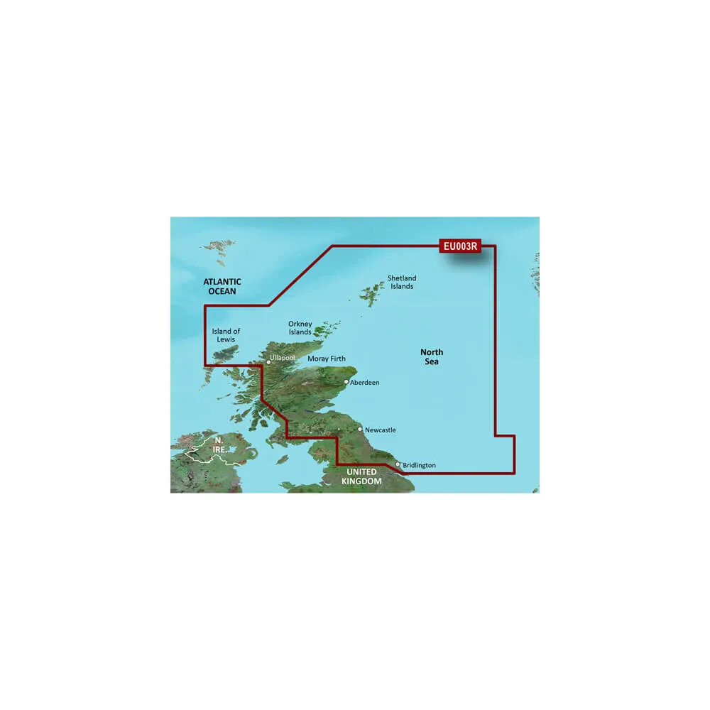 BlueChart® g3 HXEU003R - Great Britain, Northeast Coast