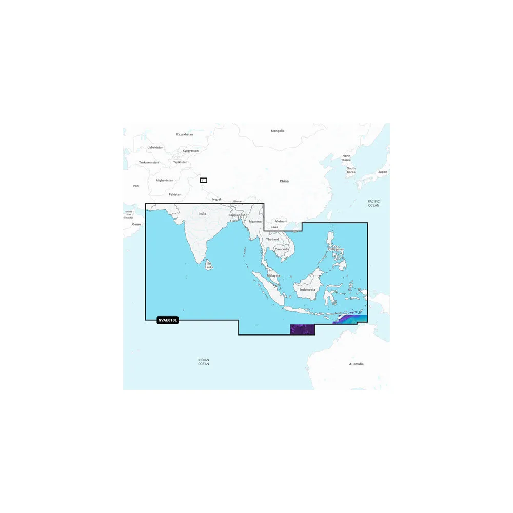 Indian Ocean & South China Sea - Marine Charts