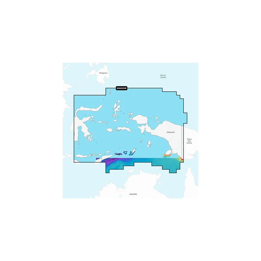 Central West Papua & East Sulawesi - Marine Charts