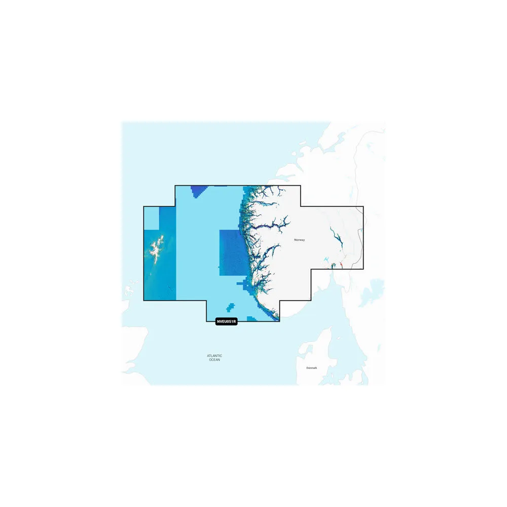 Norway, Lista to Sognefjord - Marine Charts