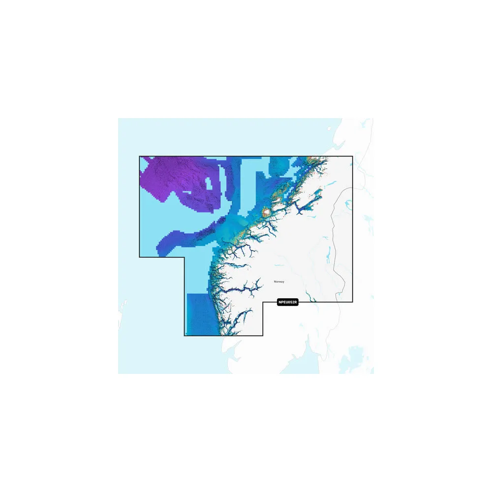 Norway, Sognefjord to Svefjorden - Marine Charts