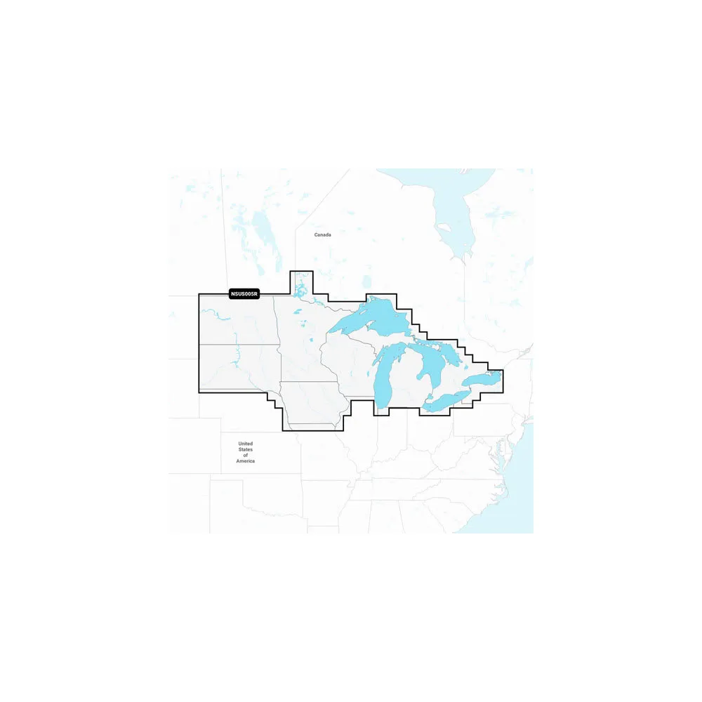 U.S. North & Great Lakes - Lakes, Rivers and Coastal Marine Charts