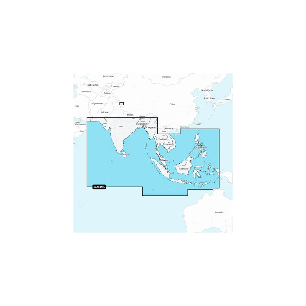 Indian Ocean & South China Sea - Marine Charts