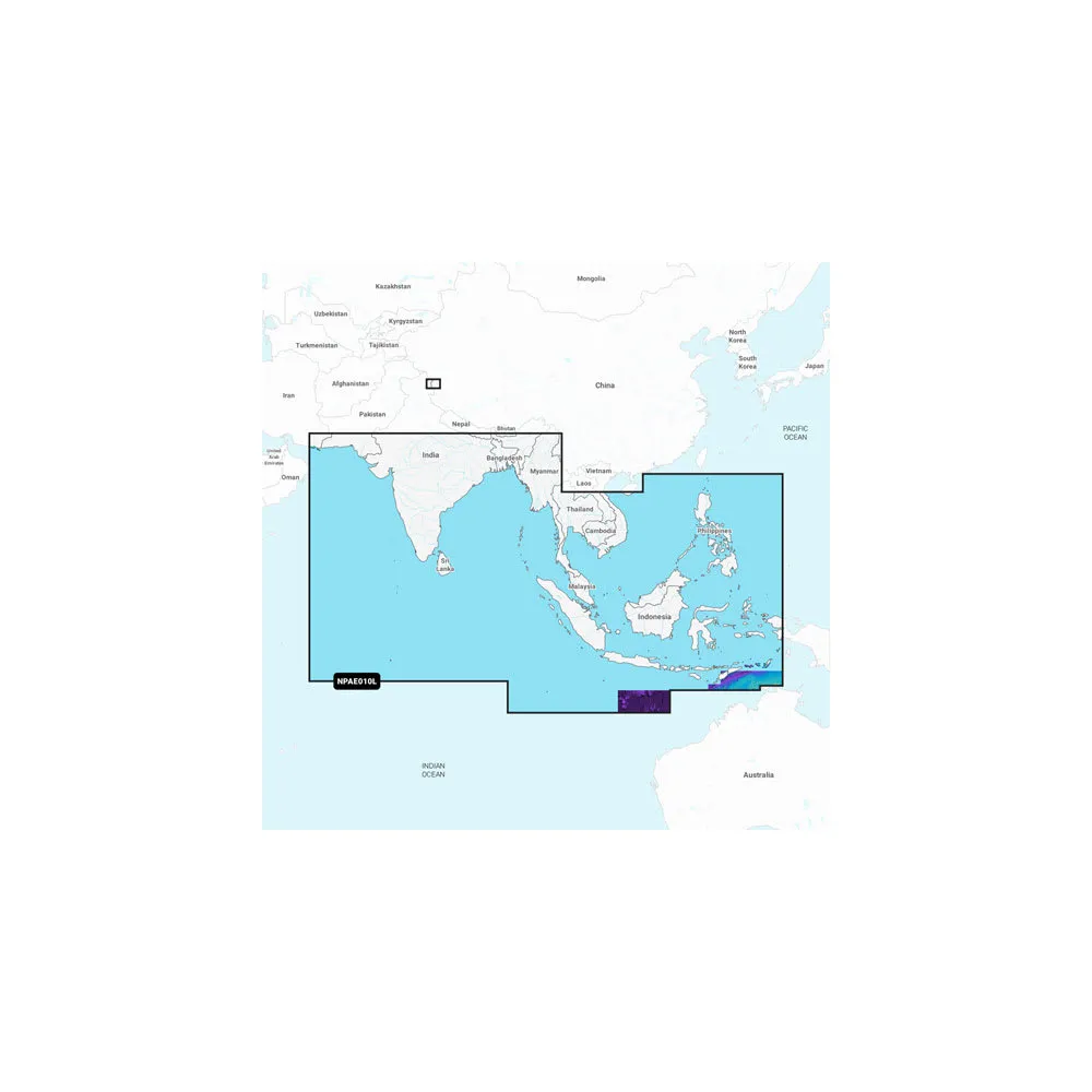 Indian Ocean & South China Sea - Marine Charts