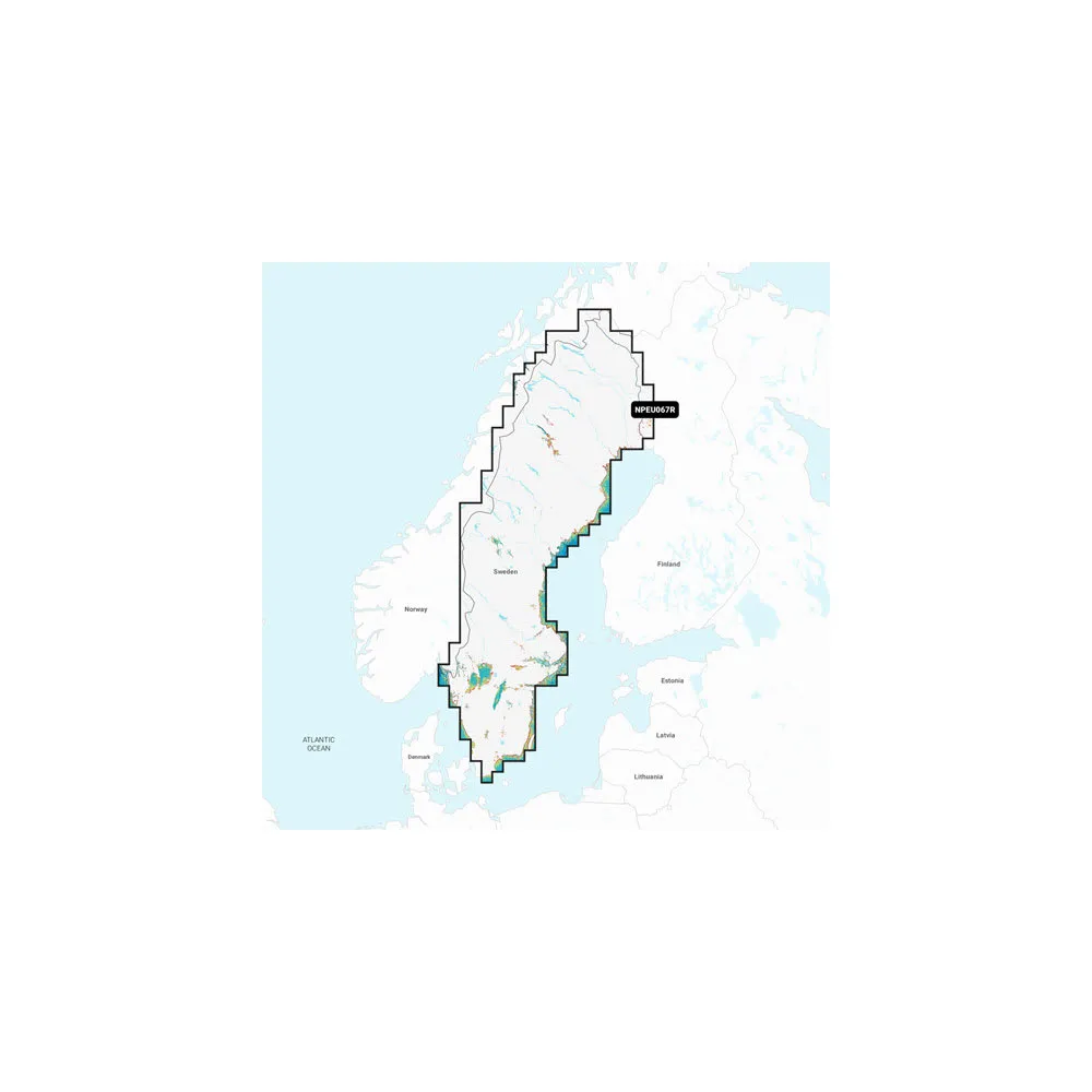 Sweden, Lakes & Rivers - Inland Marine Charts