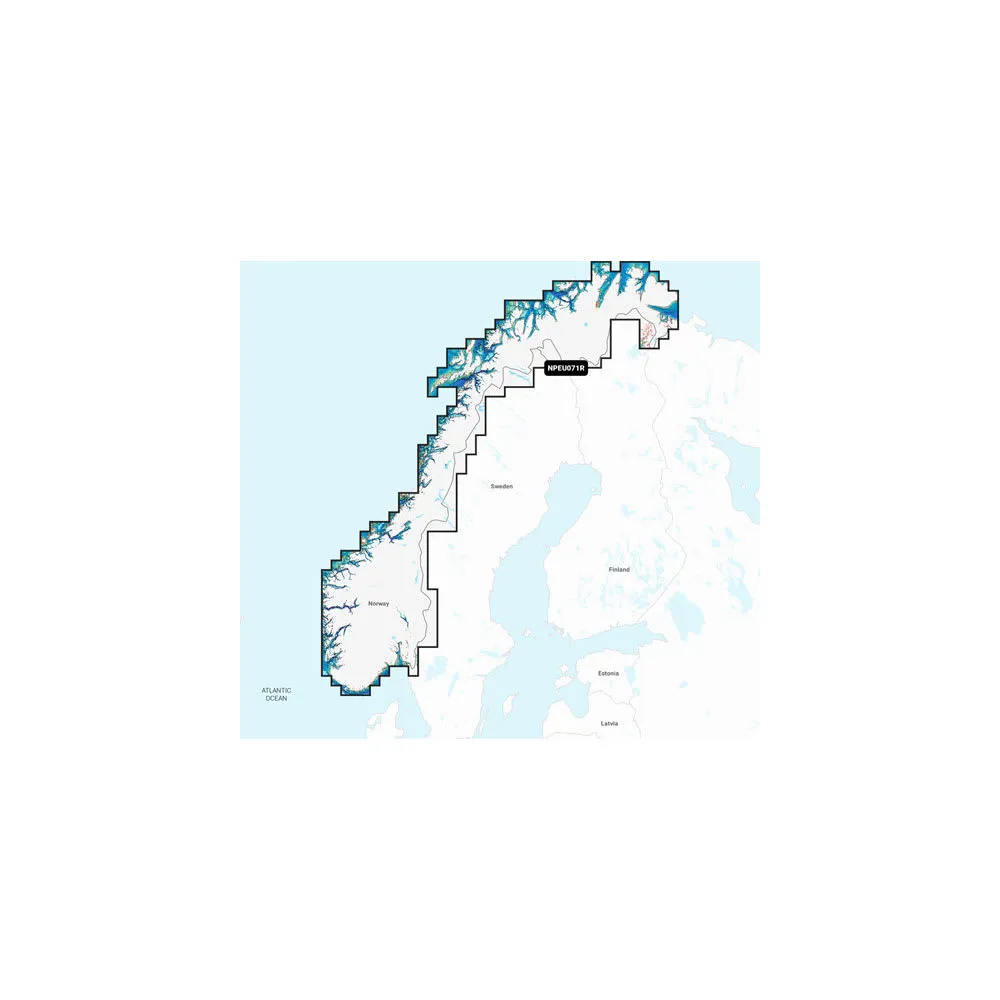 Norway, Lakes & Rivers - Inland Marine Charts