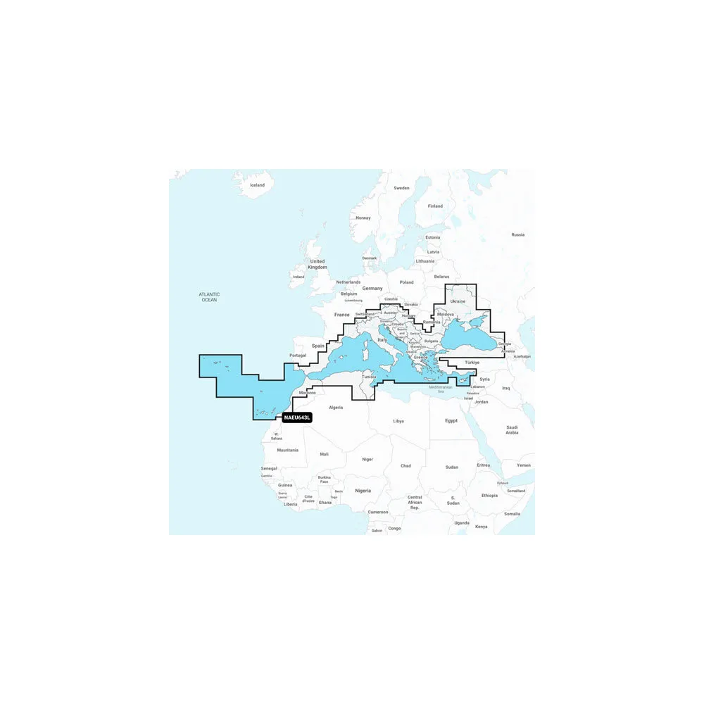 Mediterranean & Black Sea - Marine Charts