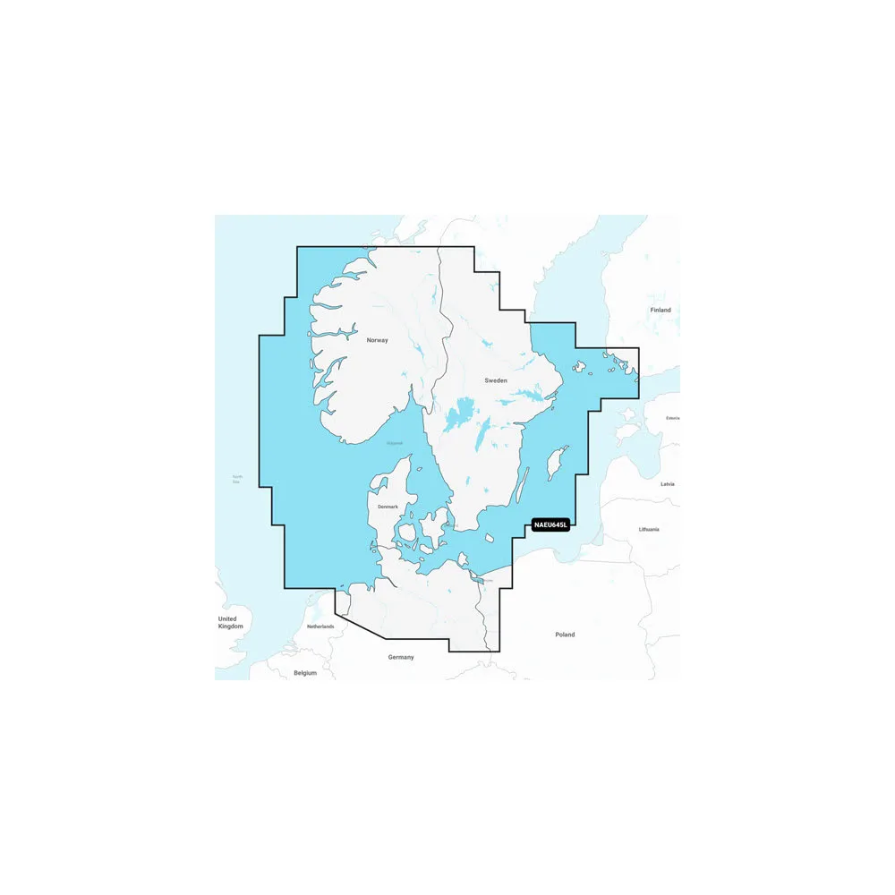 Scandinavia, South & Germany, North - Marine Charts