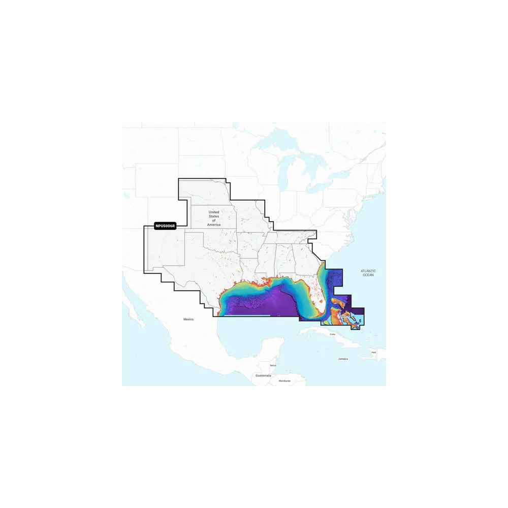 U.S. South - Lakes, Rivers and Coastal Marine Charts