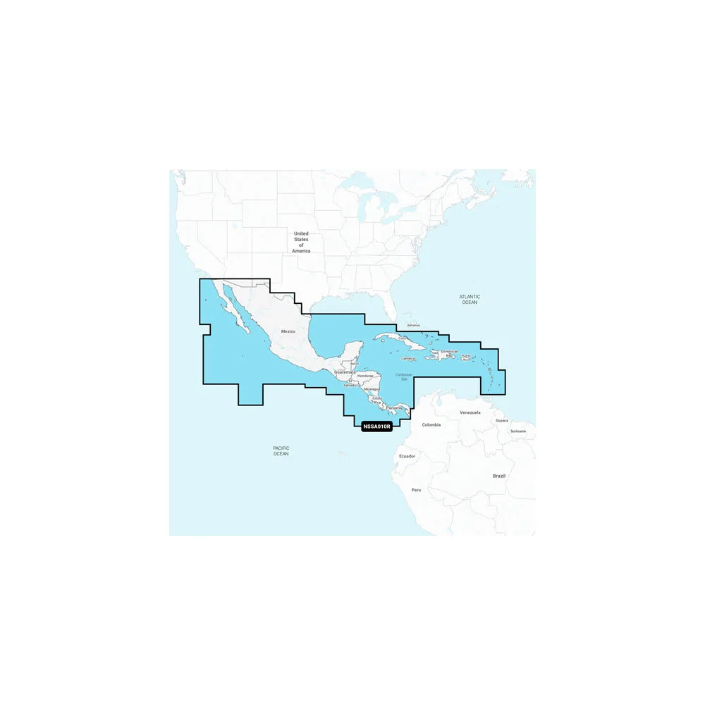 Central America & Caribbean - Inland and Coastal Marine Charts