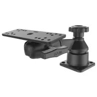 RAM® Horizontal 6" Swing Arm Mount with Ball & Socket Rectangular Plate