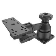 RAM® Horizontal 6" Swing Arm Mount with Ball & Socket Rectangular Plate