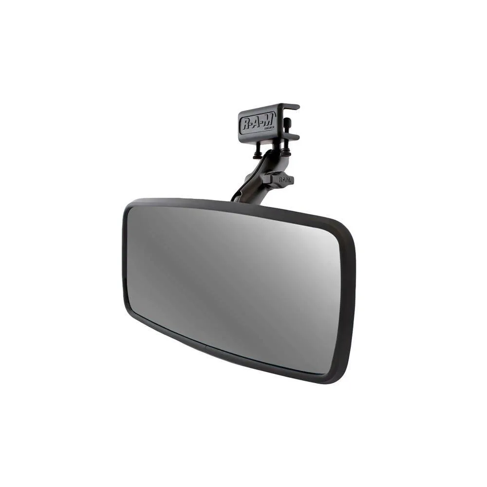 RAMĀ® Glare Shield Clamp Mount with Rear View Mirror