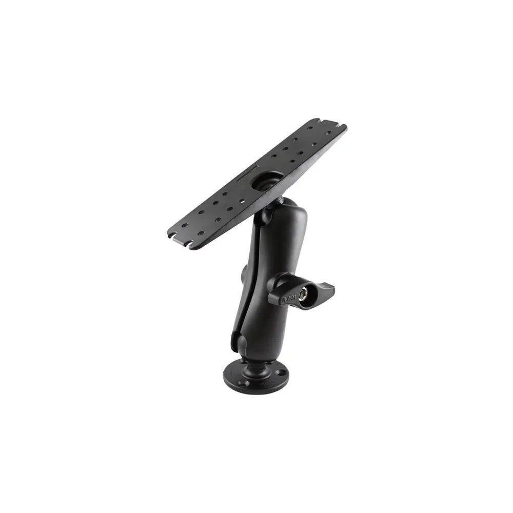 RAM® Large Marine Electronics Mount with Jam Nut - Medium