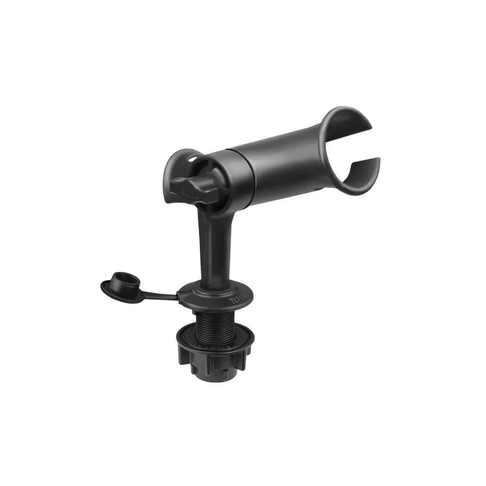 RAM® Tube Jr.™ Rod Holder with Round Flush Base