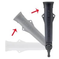 RAM® Tough-Tube™ Rod Holder with 2" Ratchet Spline Post Arm