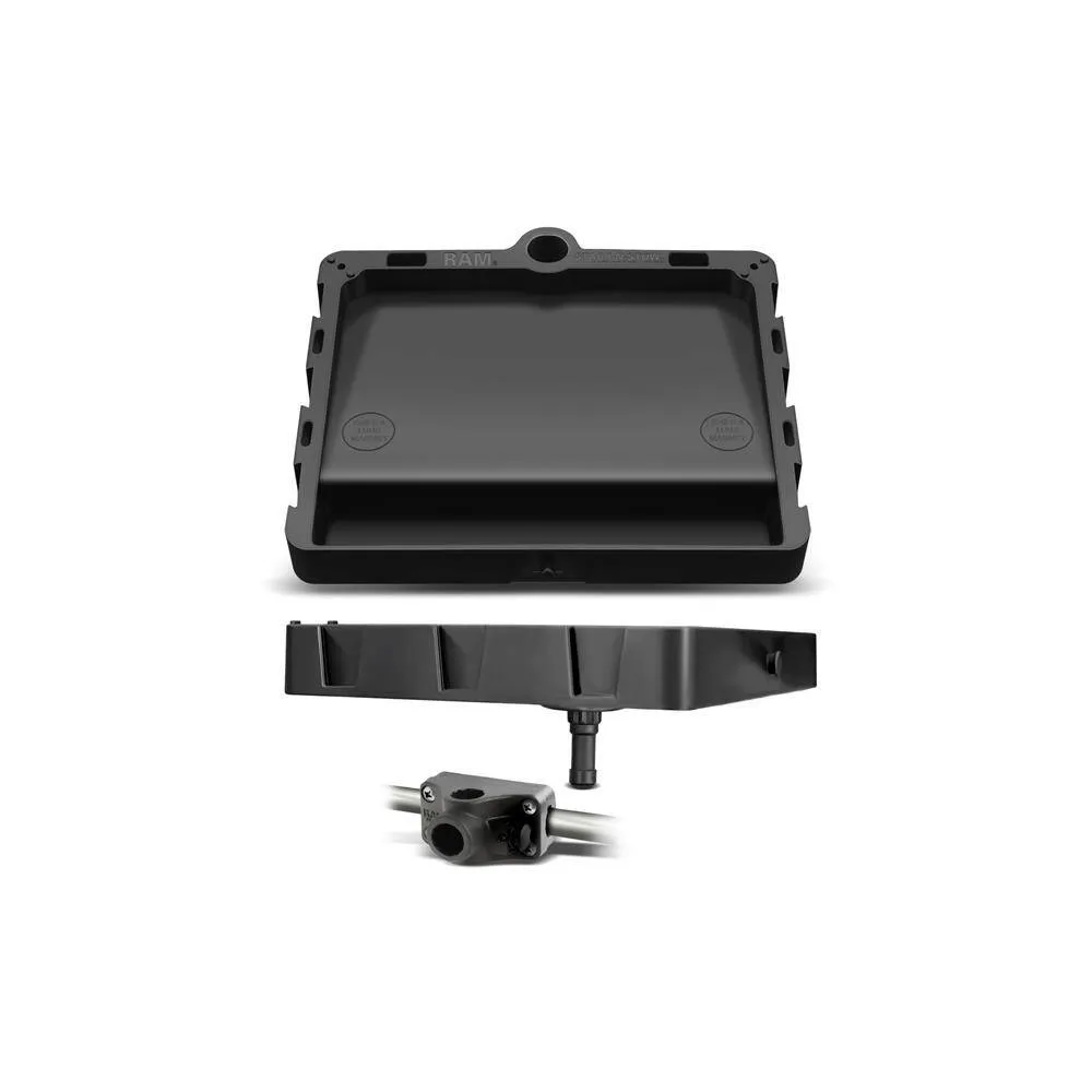 RAM® Stack-N-Stow™ Bait Board with Bulkhead Rail Adapter Kit