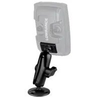 RAM® Composite Double Ball Mount for Lowrance Elite-4 & Mark-4 Series