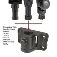 RAM® Universal Adapt-A-Post™ Bulkhead Drill-Down Base