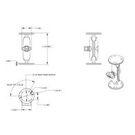 RAM® Double Ball Mount with Universal Hardware for Garmin GPSMAP + More