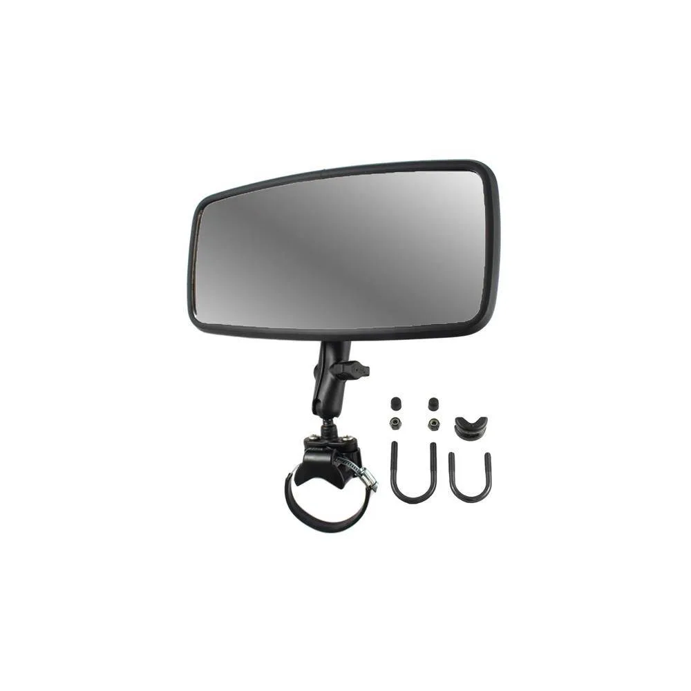 RAM® Double Ball Large Rail Mount with Rear View Mirror