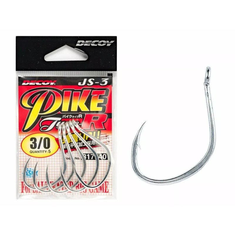 DECOY HOOKS JS-3 PIKE TYPE-R DECOY HOOKS JS-3 PIKE TYPE-R
