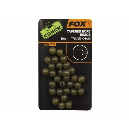FOX EDGES TAPERED BORE BEADS
