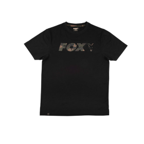 FOX BLACK CAMO CHEST PRINT T-SHIRT