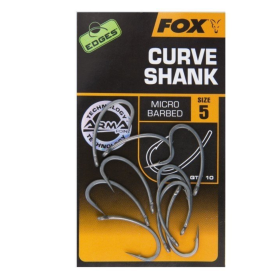 FOX CARP EDGES CURVE SHANK 2-8