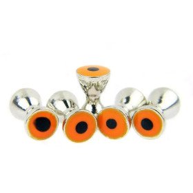 FMFly Brass dumbbell with eyes
