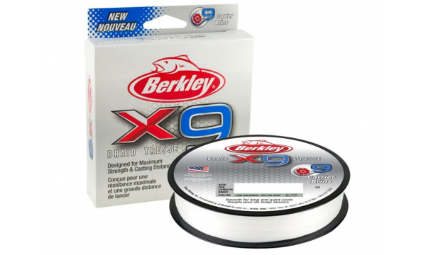 BERKLEY # X9 BRAID CRYSTAL 150M / 0.06-0.17MM
