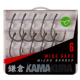 KORDA # KAMAKURA WIDE GAPE BARBED HOOK NO. 4-8