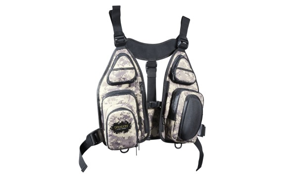 DRAGON # VEST - TECH PACK WITH EXCHANGEABLE BAGS STREET FISHING
