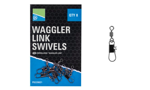 PRESTON INNOVATIONS # WAGGLER LINK SWIVELS